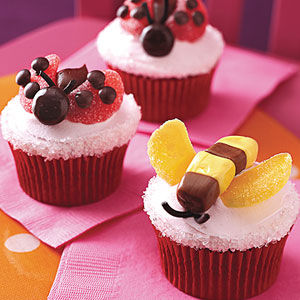 Love bug cupcakes Love bug cupcakes
