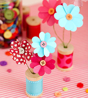 Paper blooms
