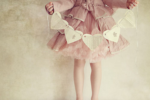 Paper hearts Paper hearts