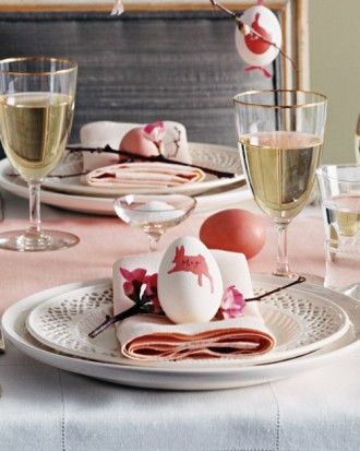Animal silhouette egg favors