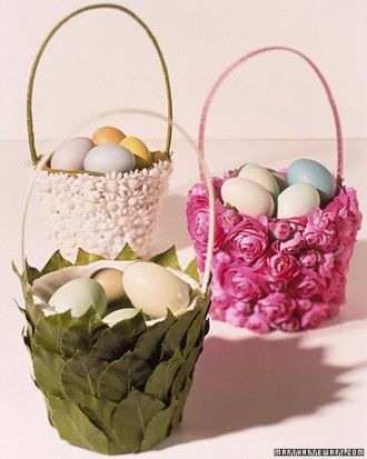 Flowered basket Flowered basket