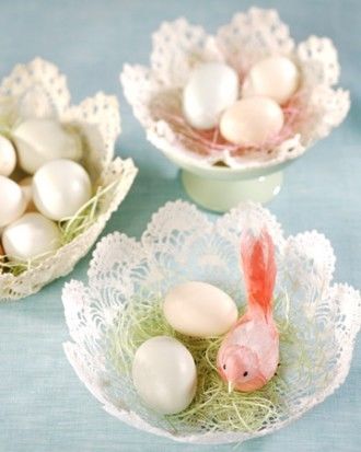 Doily basket