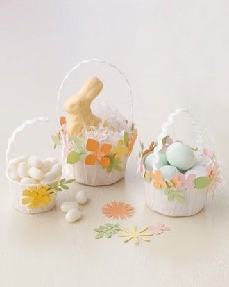 Mini easter basket favors Mini easter basket favors