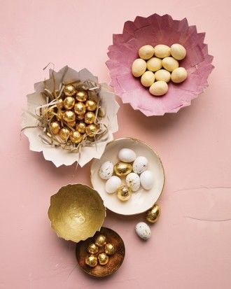 Cracked paper eggshell dishes