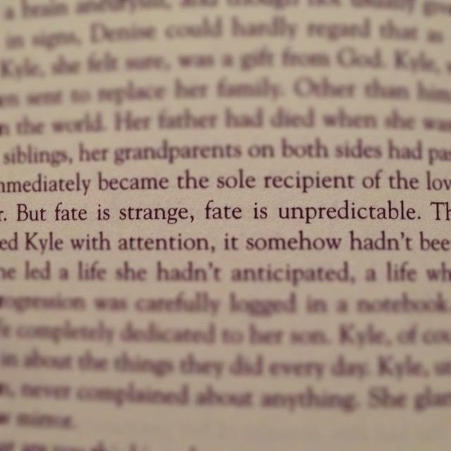 Fate is strange, fate is unpredictable Fate is strange, fate is unpredictable