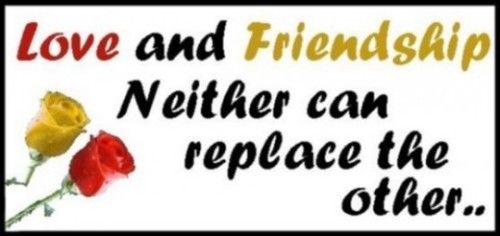 Love and friendship Love and friendship