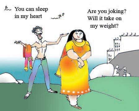 You can sleep in my heart