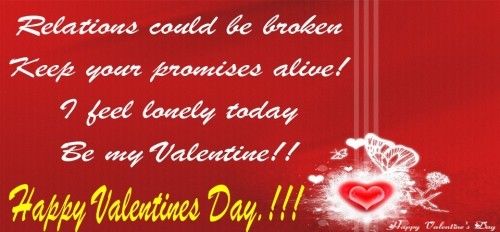 Be my valentine