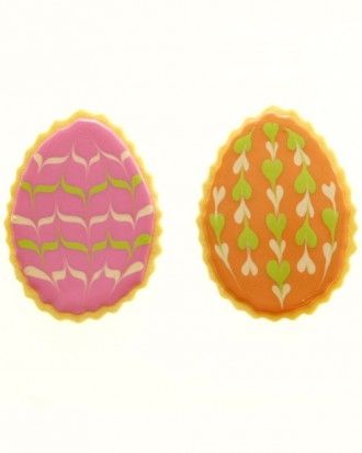 Marbelized easter egg cookies Marbelized easter egg cookies
