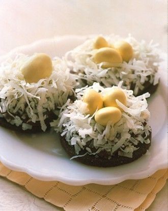 Birds Nest Cookies