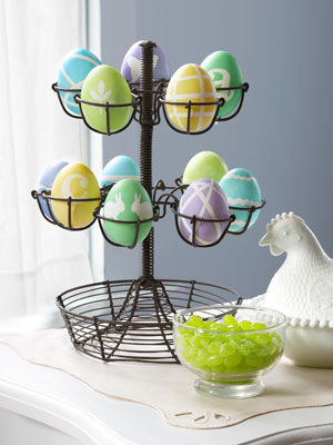 Pretty patterned easter eggs Pretty patterned easter eggs