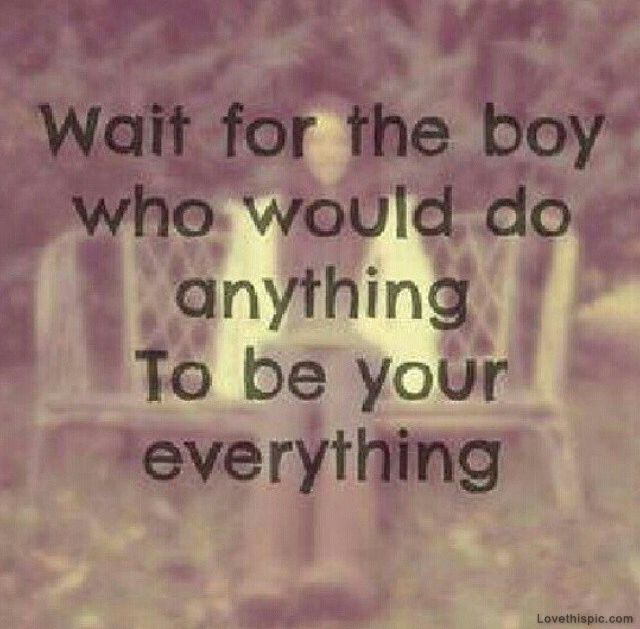 Wait For the Boy