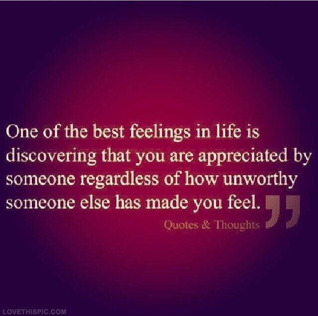 One Of the Best Feelings