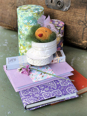 Pastel desk accessories