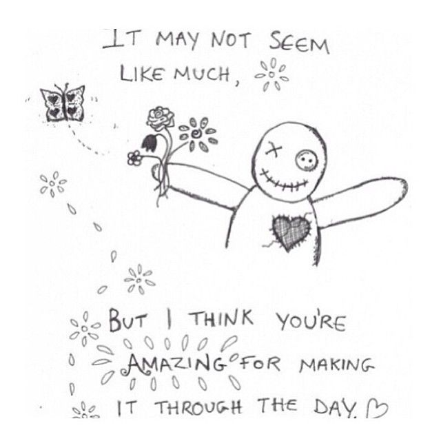 Making it through the day Making it through the day