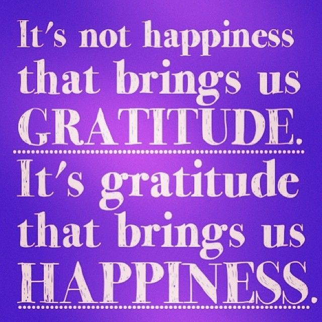 Gratitude that brings us happiness Gratitude that brings us happiness