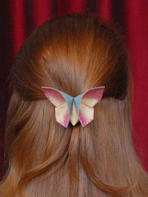 Butterfly hair pin