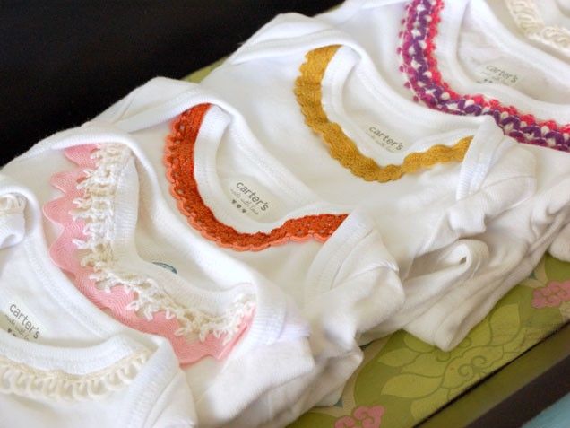 Vintage inspired onesies