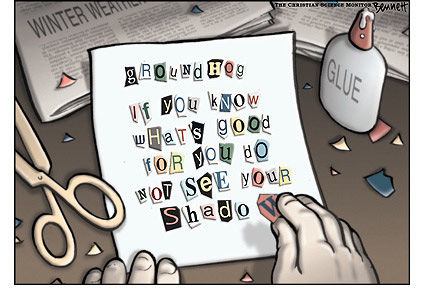 Dear Groundhog Dear Groundhog