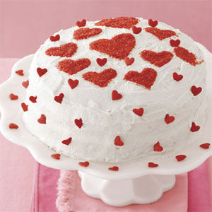 Cupids layer cake