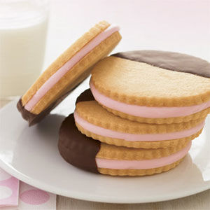 Sweetheart sandwich cookies