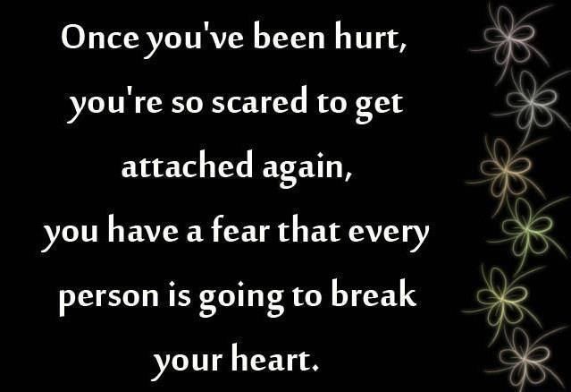Once youve been hurt