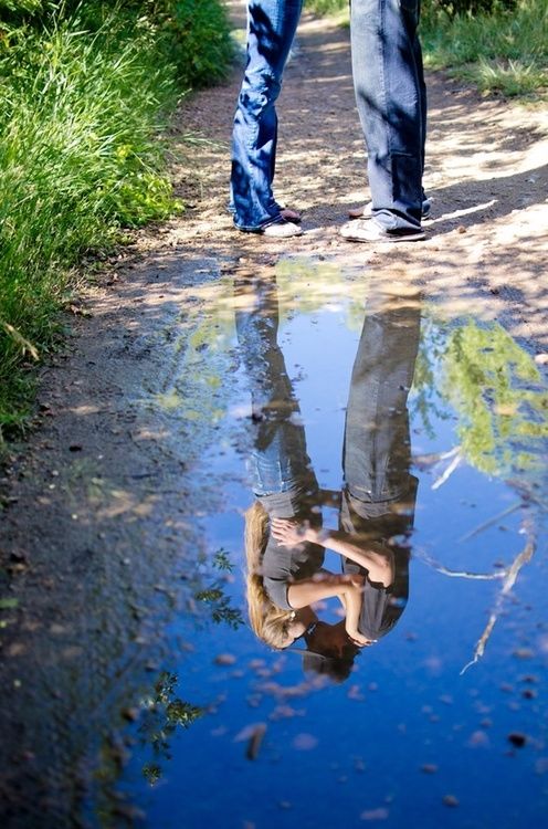 Reflection of a kiss Reflection of a kiss
