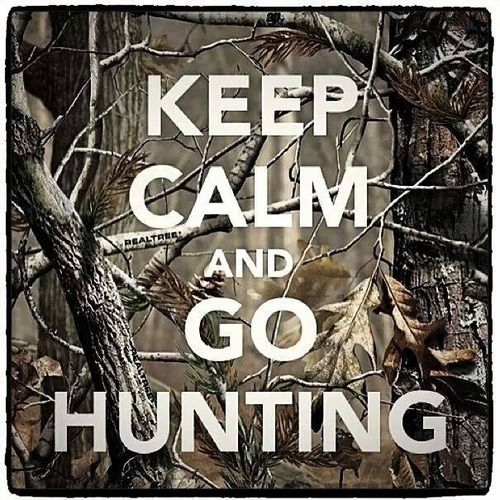 Keep calm and go hunting