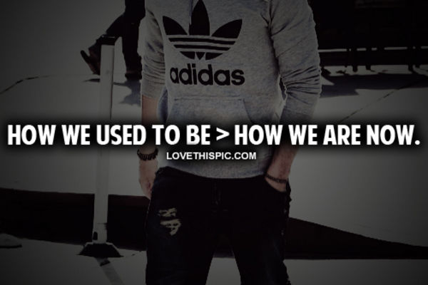 How We Used To Be How We Used To Be