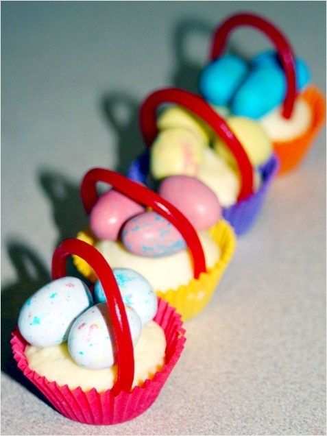 Edible easter baskets