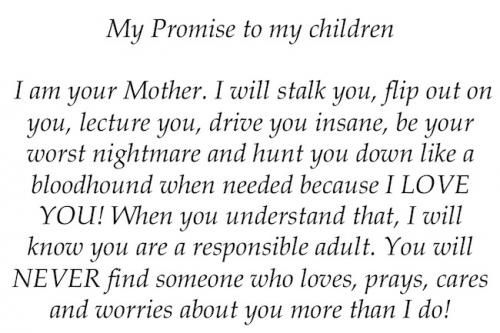 My Promise To My Children