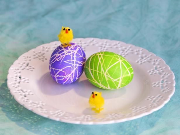 Glue strip dyed eggs Glue strip dyed eggs