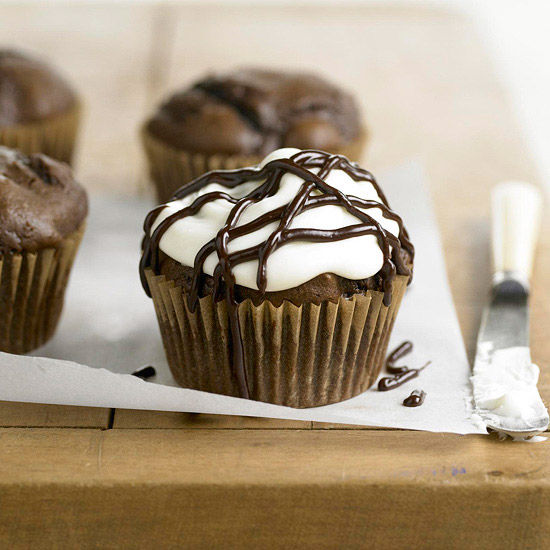 Chocolate cupcakes with a kick