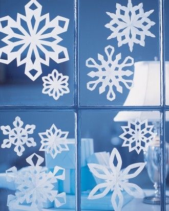 Paper snowflakes