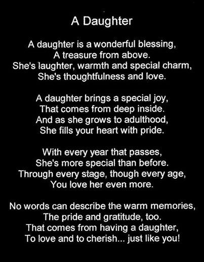 A daughter A daughter