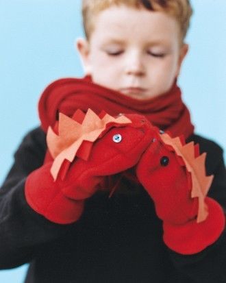 Monster mittens Monster mittens