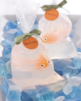 Fish in a bag soap