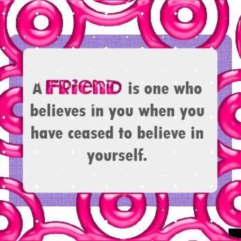 a friend