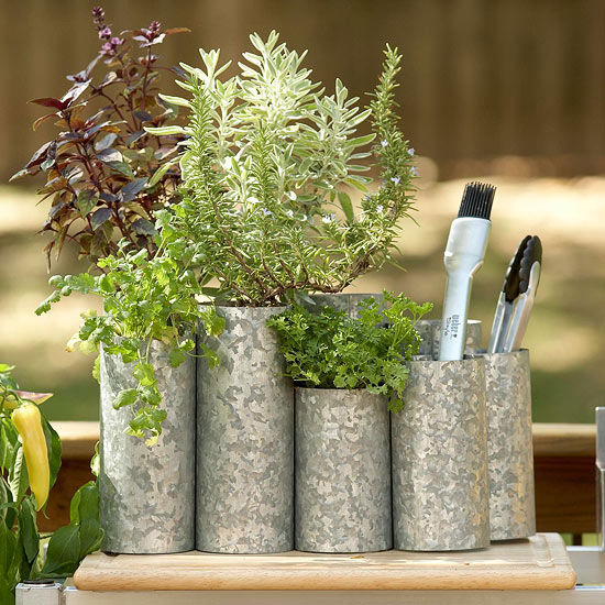 Steel pillars of Herbs
