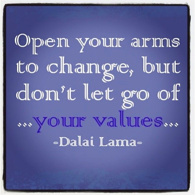 Open your arms to change Open your arms to change