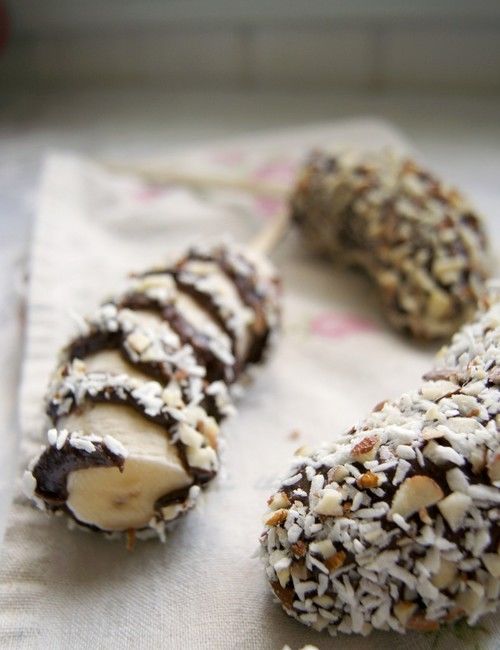 Chocolate covered bananas Chocolate covered bananas