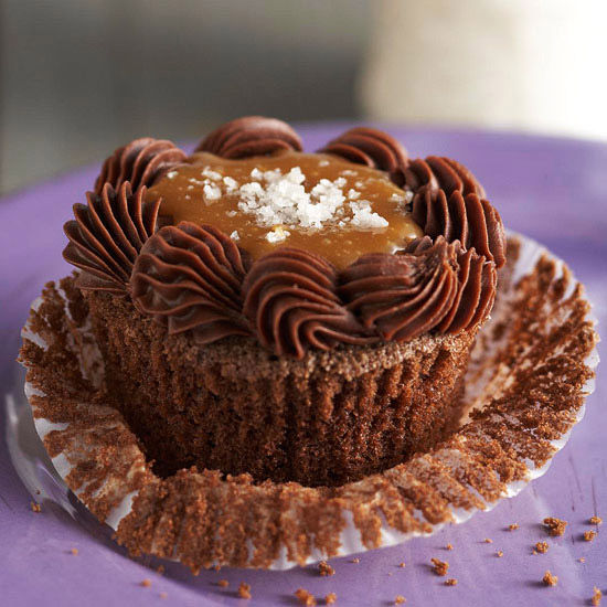 Caramel chocolate bourbon cupcakes Caramel chocolate bourbon cupcakes