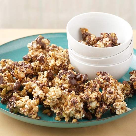 Aztec Chocolate Caramel Popcorn Aztec Chocolate Caramel Popcorn