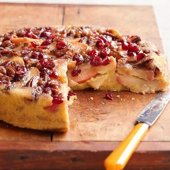 Caramel apple cornmeal cake Caramel apple cornmeal cake