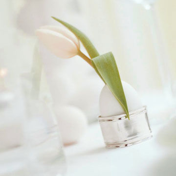Egg flower cups Egg flower cups