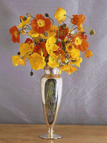 Poppy bouquet