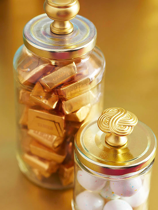 Glided jars Glided jars