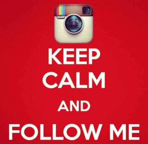 Keep calm and follow me Keep calm and follow me