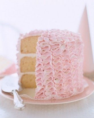 Ruffle tower cake Ruffle tower cake