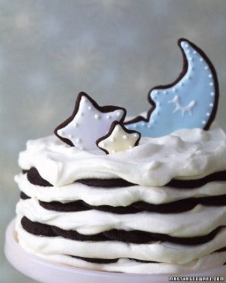 Stars and moon cake